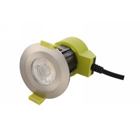 DL200045  Bazi 10W Dimmable LED Downlight 840lm 38° 5000K IP65
